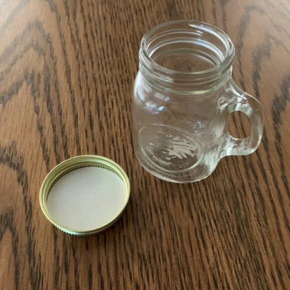 (Set of 2) Capped Mason Mayonnaise Jars - Picture 6 of 10